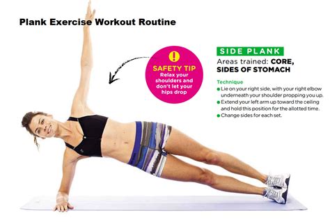 side plank exercise  women plank exercises routine plank variations