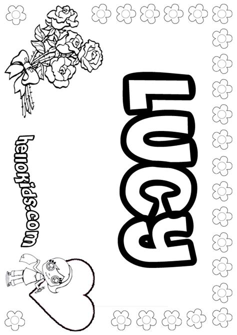 lucy coloring pages hellokidscom