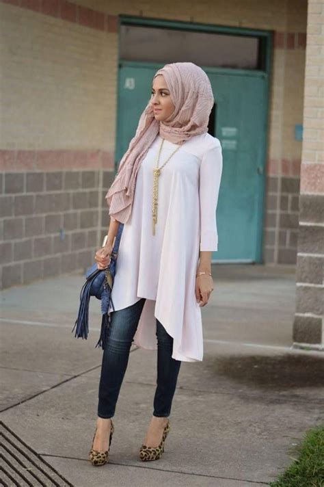 latest casual hijab styles with jeans 2018 2019 trends and looks