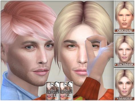 The Sims Resource Jamie Facemask Bybakalia • Sims 4 Downloads