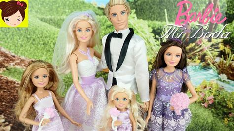 la boda de barbie y ken historias con muñecas los