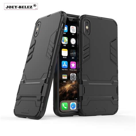 full shockproof armor phone case  iphone  xr      matte protective cover cases