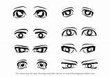 Draw Eyes Anime Male Drawing Step Guy Learn Tutorials Drawings Paintingvalley Tutorial Basics Drawingtutorials101 sketch template