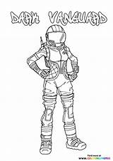 Fortnite Pelly Vanguard Nosed Raider sketch template