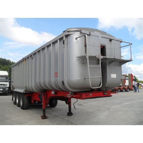 fruehauf  fruehauf tri axle alloy tipping trailer commercial vehicles  cj leonard
