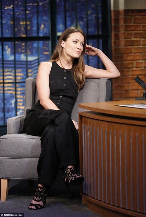 Olivia Wilde Models Two Patterned Ensembles While Promoting Meadowland