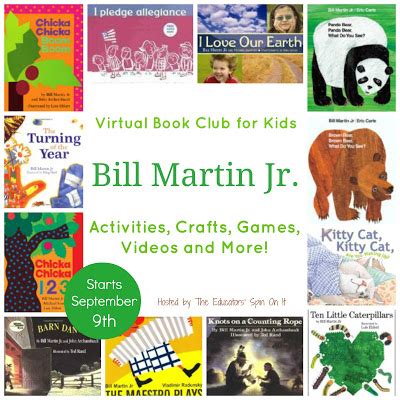 announcing septembers virtual book club  kids author bill martin