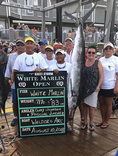 lb white marlin wins   million   annual white marlin open ocean city md fishing