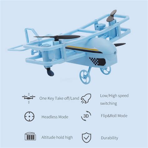 mini drone jjrc  rc en forma de avion se puede voltear meses sin intereses