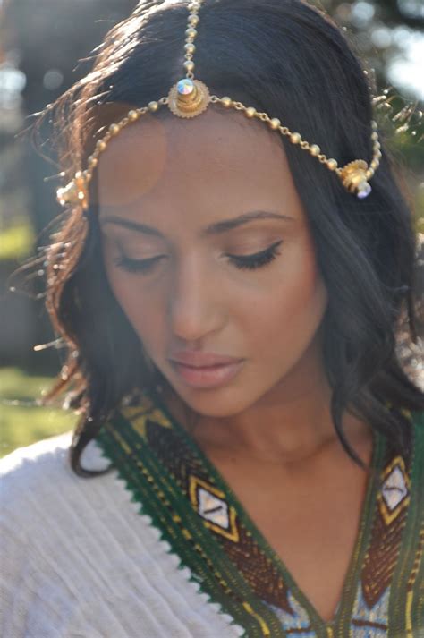 Helena Wearing Our Mother S Eritrean Gold Head Jewelry And