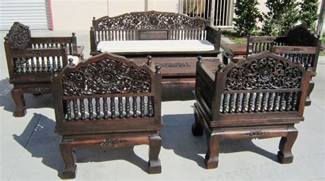 wooden sofa set usa teak wood sofa set ws  details bic