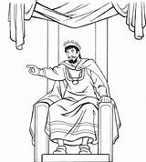Throne Raja Designlooter Mukmin Kitab Wajib Umat Percaya Diturunkan Rei Tahta Colorir David sketch template