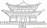 Korea South Temple Drawing Range Dot Kids Dots Connect Spectacular Drawings Worksheet Printable Paintingvalley Email sketch template