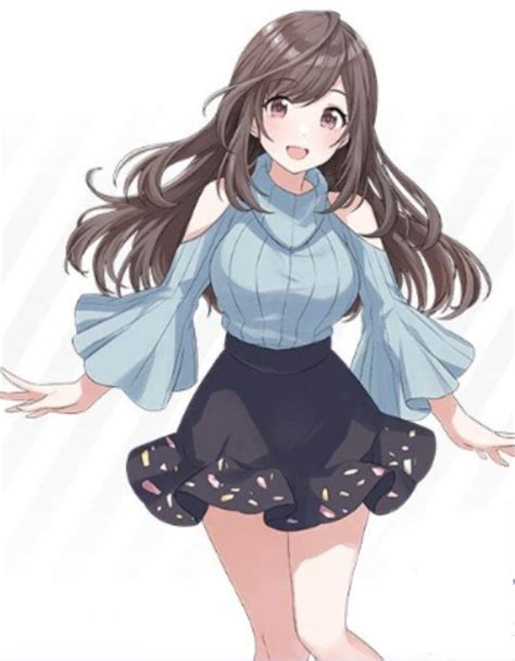 anime art kawaii cute girl dress vestidos anime chica anime anime mujer