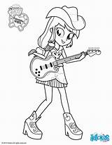 Coloring Pony Pages Little Equestria Girls Comments sketch template