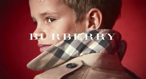 Romeo Beckham Featured In 2013 Burberry Campaign