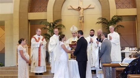 wedding vows with all bishop and priests tom perna