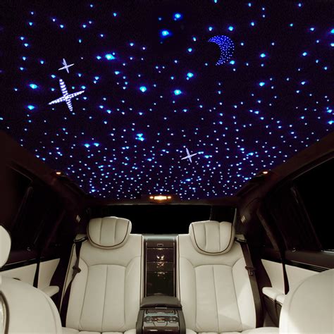 rgb fiber optic car limo headliner star ceiling light kit  remote