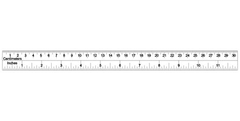 printable cm ruler  printable