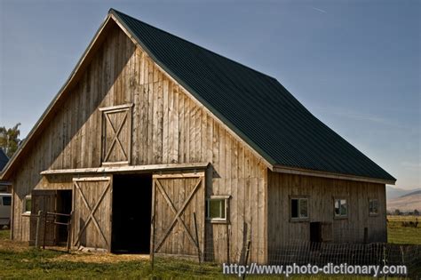 rustic barn photopicture definition  photo dictionary rustic