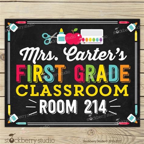 teacher  sign classroom decor classroom printables etsy