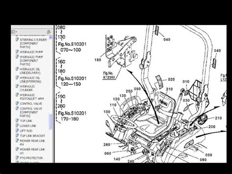 kubota bx parts diagram