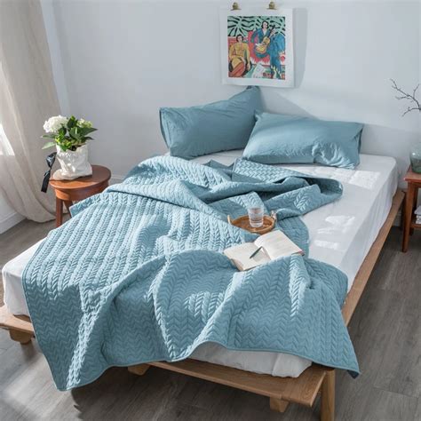 cotton bed comforter bedspread throw blanket  beds summer quilt adult children kids bed