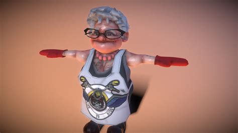 granny wip download free 3d model by the vaudeville horror show