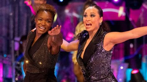 Strictly Come Dancing Nicola Adams Exits After Katya Jones Catches