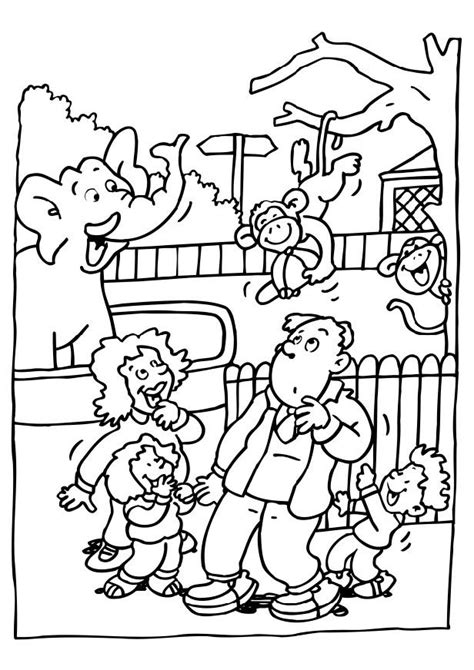 zoo coloring pages  kids coloring home