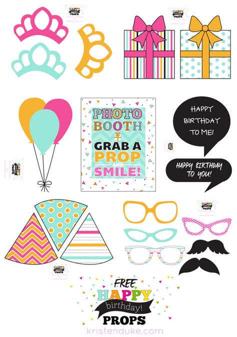 printable fiesta photo booth props printable word searches