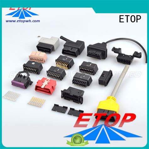 professional diagnostic connectors optimal  car diagnostic system etop
