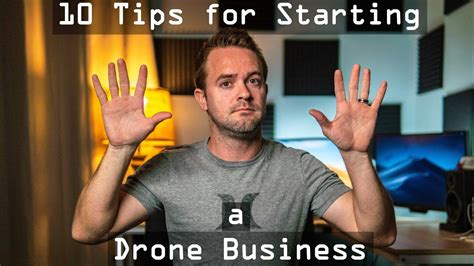 tips  starting  drone business youtube