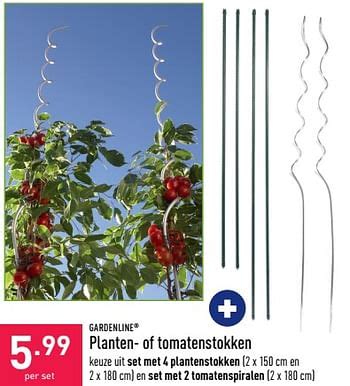 garden  planten  tomatenstokken en promotion chez aldi