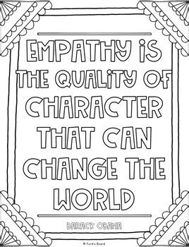 empathy coloring pages compassion coloring pages  fords board