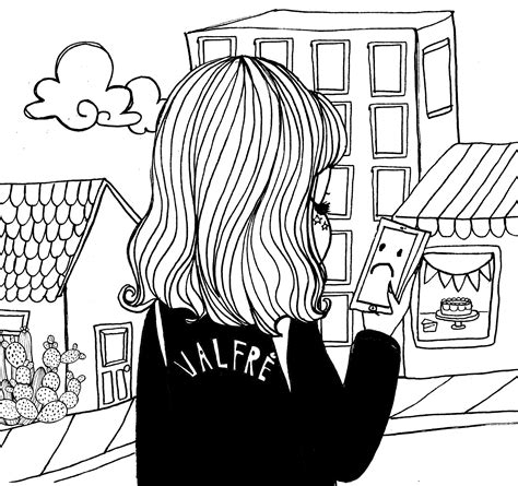 aesthetic art sad aesthetic coloring pages