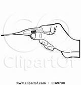 Thermometer Holding Hand Illustration Digital Clipart Royalty Lal Perera Vector 2021 sketch template