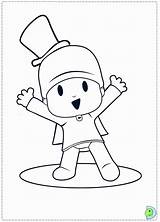 Coloring Pocoyo Dinokids Pages Popular Close sketch template