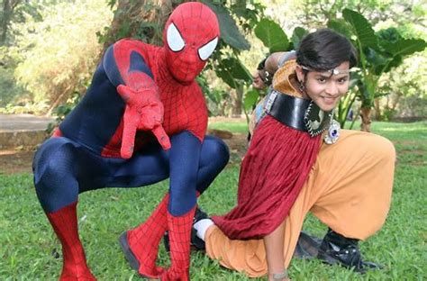 Baal Veer And The Amazing Spider Man Join Forces To Save