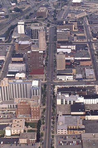 aerial photo downtown jackson michigan aerial  flickr