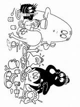 Coloring Barbapapa Pages Printable Recommended sketch template