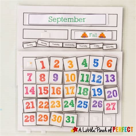 cute  printable calendar  home  school  kids