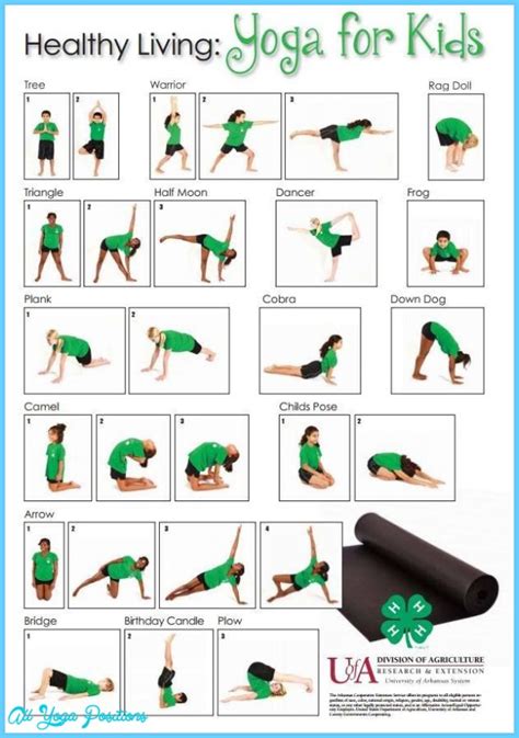 free printable yoga poses for beginners allyogapositionscom