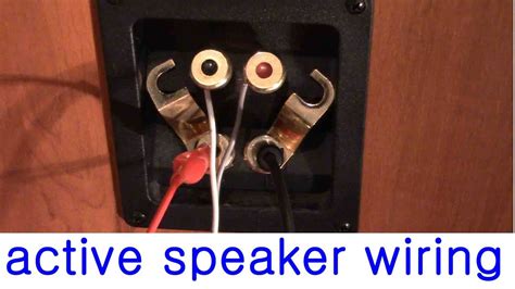 bi wiring speakers   stereo amp  pre active speaker network tonal colour youtube