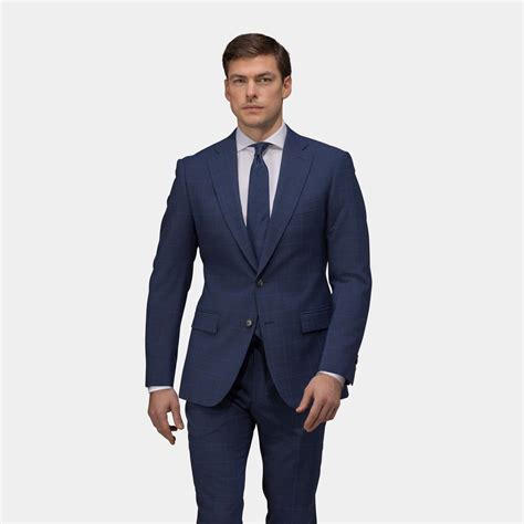 navy suit jacket  stretch fabric tailor store