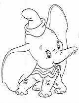 Dumbo Pintar sketch template