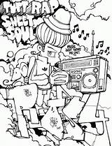 Graffiti Coloring Pages Cool Characters Teenagers Colouring Words Color Kids Colorings Coloringhome Getdrawings Library Clipart Comments sketch template