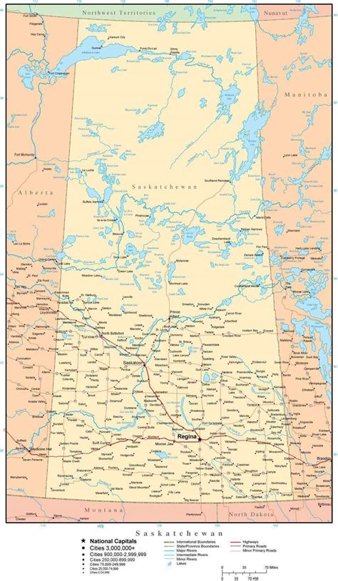 saskatchewan province map  adobe illustrator vector format