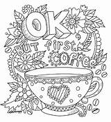 Starbucks Therapeutic Cups Coloringhome sketch template