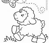 Lamb Coloring Pages Printable Easter Lion Sheep Happy Getcolorings Color Getdrawings Colorings sketch template